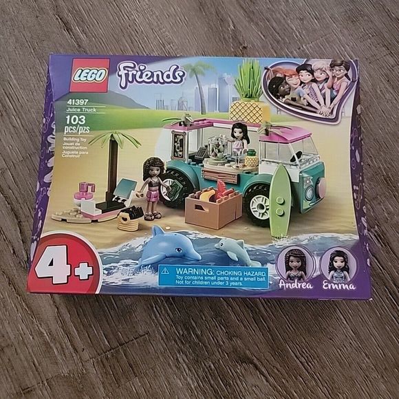 41397 Lego Friends Juice Truck New Sealed Box - Picture 1 of 7